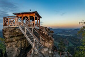 3 views you will never forget lookout tower<BR>local soap factory