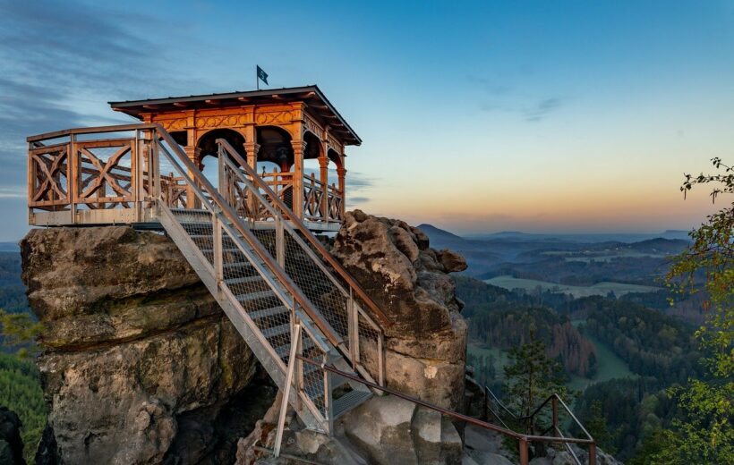 3 views you will never forget lookout tower<BR>local soap factory